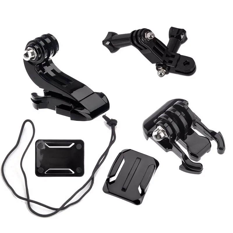 

Action Camera Accessories Set For GoPro Hero 5 3 4 Xiaomi Yi 4K SJCAM SJ4000 Chest Strap Base Mount Go Pro Helmet Kits #8