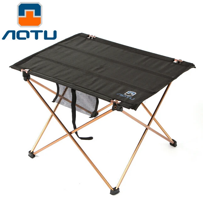 

AOTU High Quality Portable Mini Outdoor Folding Table Desk Aluminium Alloy Ultra-light Durable Foldable Table for Camping Picnic