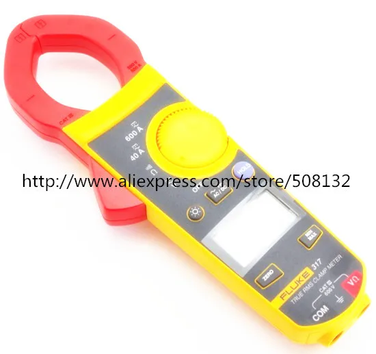 Цифровой клещи мультиметр FLUKE 317!! Фирменная Новинка! F317 400A/600A|clamp meter multimeter|digital clamp
