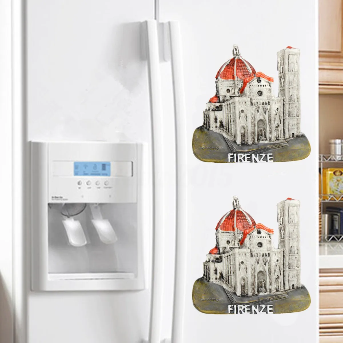 Florence Italy Resin Refrigerator Magnet Souvenirs 3D Fridge Magnet Sticker Travel Souvenir Kitchen Home Decoration Gift Decor