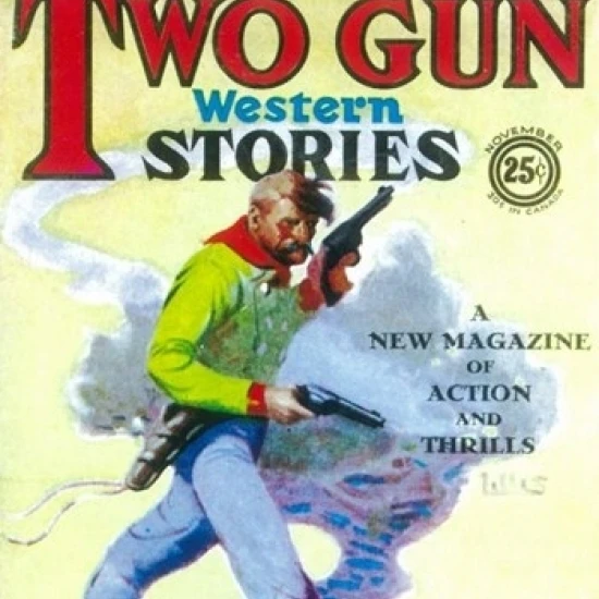 Two Gun Western Stories (Pulp) Movie Poster (11 x 17)