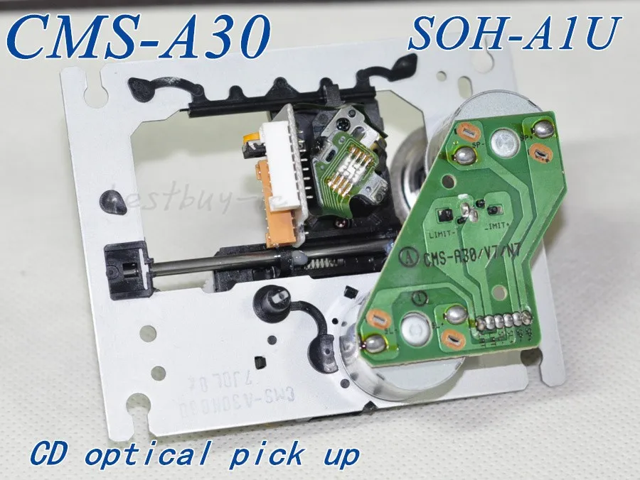 Абсолютно CMS-A30 CMSA30 механизм с подставкой лазерные линзы Lasereinheit оптический пикапы блок SOH-A1U CD VCD SOH-A1 SOH A1U CMS A30