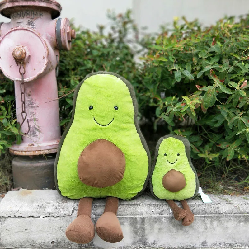 peluche en forma de aguacate
