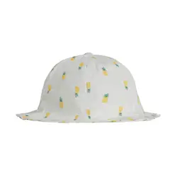 Детская кепка для детей, кепка для детей, повседневная Рыбацкая шляпа с фруктовым принтом, летняя кепка, шапка с козырьком