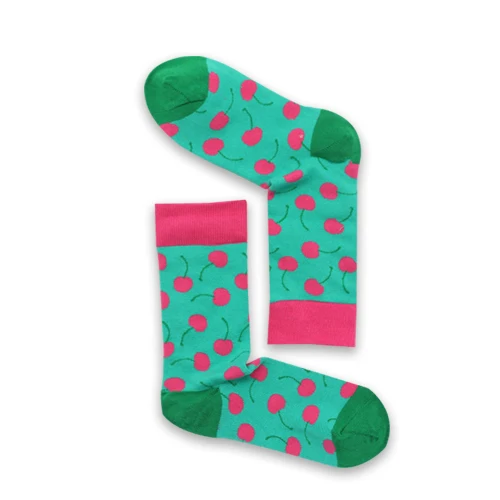 UG брендовые качественные мужские женские счастливые носки 16 цветов полосатые клетчатые алмазные носки с вишней чесаные хлопковые носки Calcetines Largos Hombre - Цвет: 611