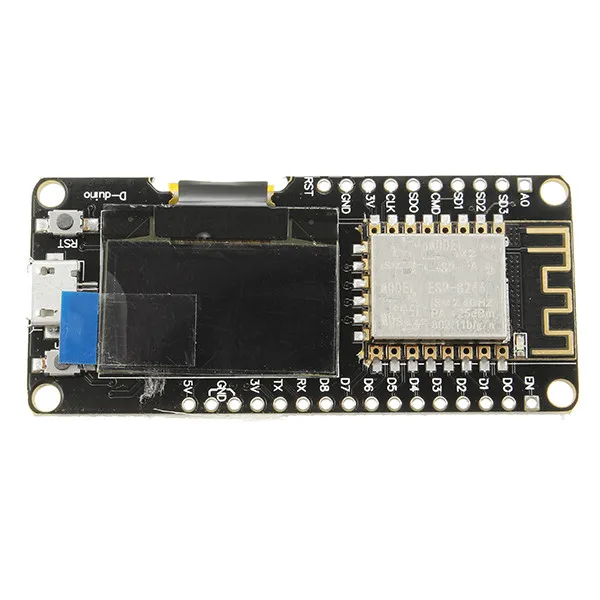 Оптовая продажа nodemcu Wi-Fi для Arduino и nodemcu ESP8266 + 0.96 дюймов OLED доска с 10Pin и 16Pin