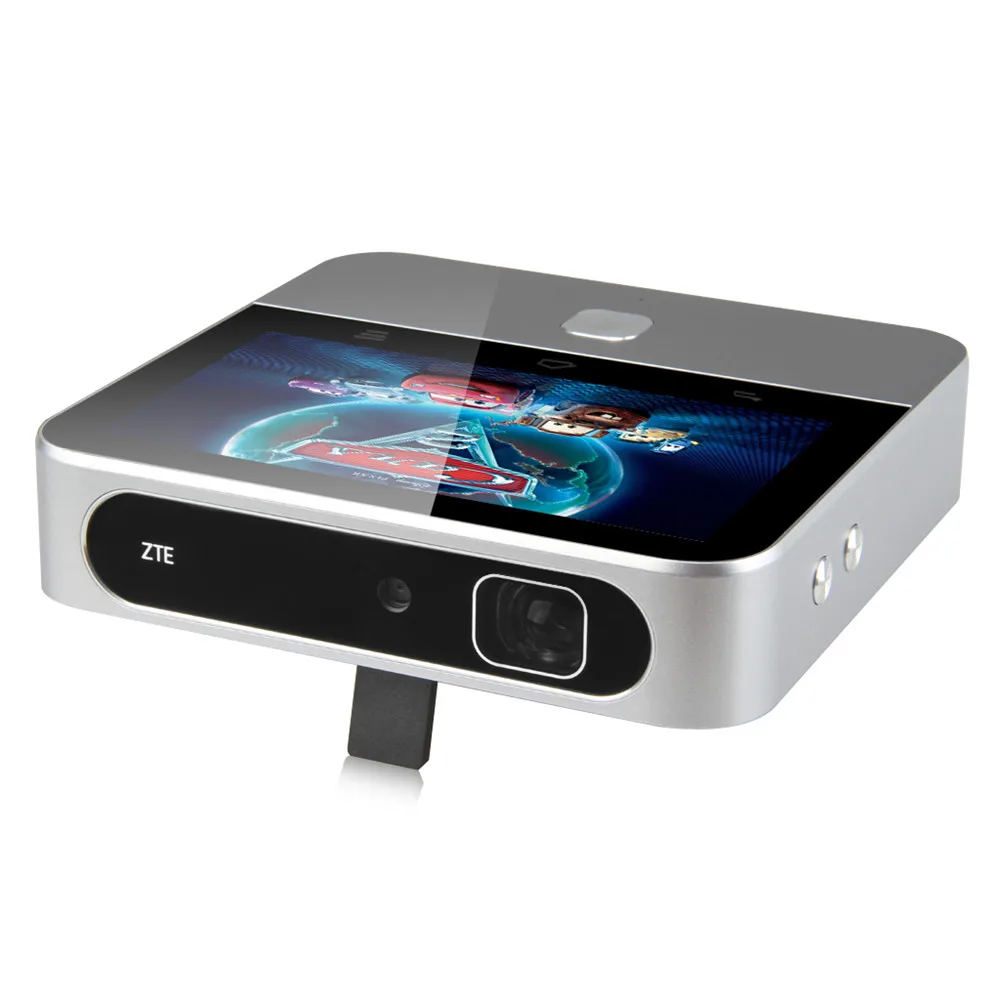  ZTE Spro2 Smart Wifi Mini Projector 5'' HD Touch Screen Proyector Android4.4 OS Bluetooth 4.0 Digital Portable DLP Projector 