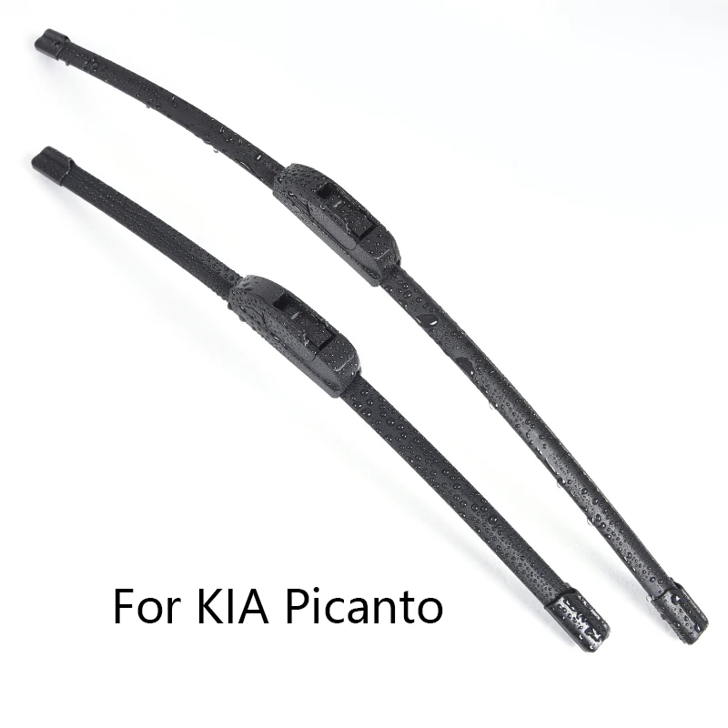 Лезвия очистителей лобового стекла автомобиля для KIA Picanto form 2004 2005 2006 2007 2008 2009 2010