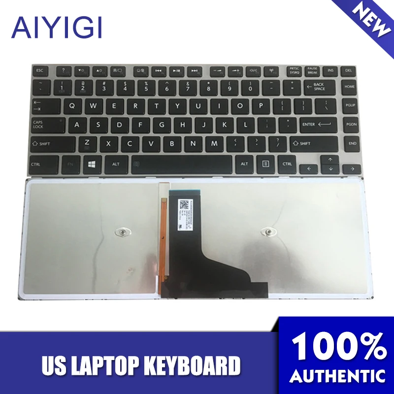 AIYIGI US клавиатура для ноутбука Toshiba Satellite E40 E40-A E45T E45T-A E45T-A4200 E45T-A4300 с подсветкой |