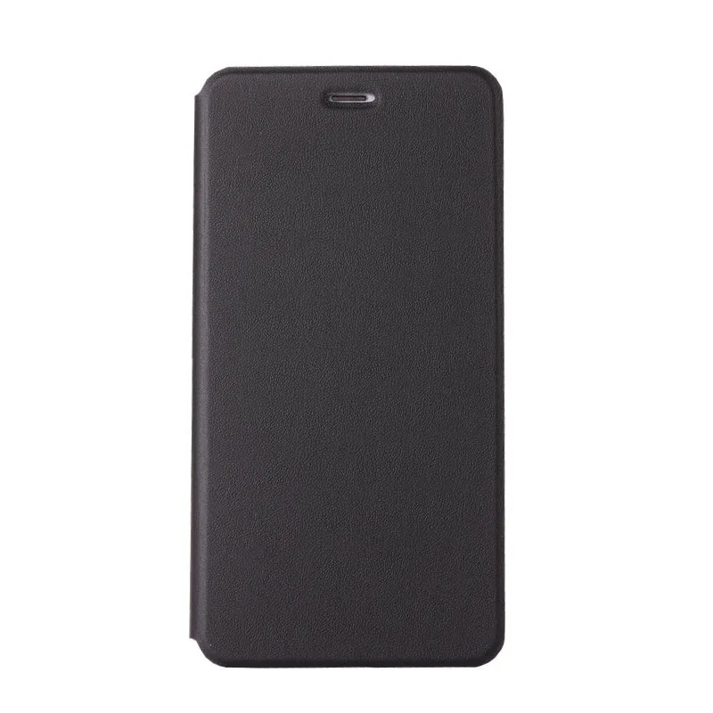 Роскошный умный флип-чехол из искусственной кожи для Xiaomi Redmi 4X, чехол с функцией подставки для Redmi 4A 4, чехлы, сумки для мобильных телефонов - Цвет: black