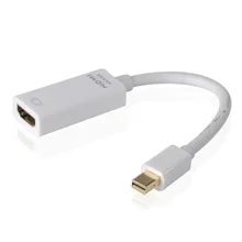 Мини-дисплей порт для Apple MacBook Pro iMac MacBook Air мини-ноутбук для HDMI HD tv AV tv Поддержка 4K Разрешение 3D Кабель-адаптер