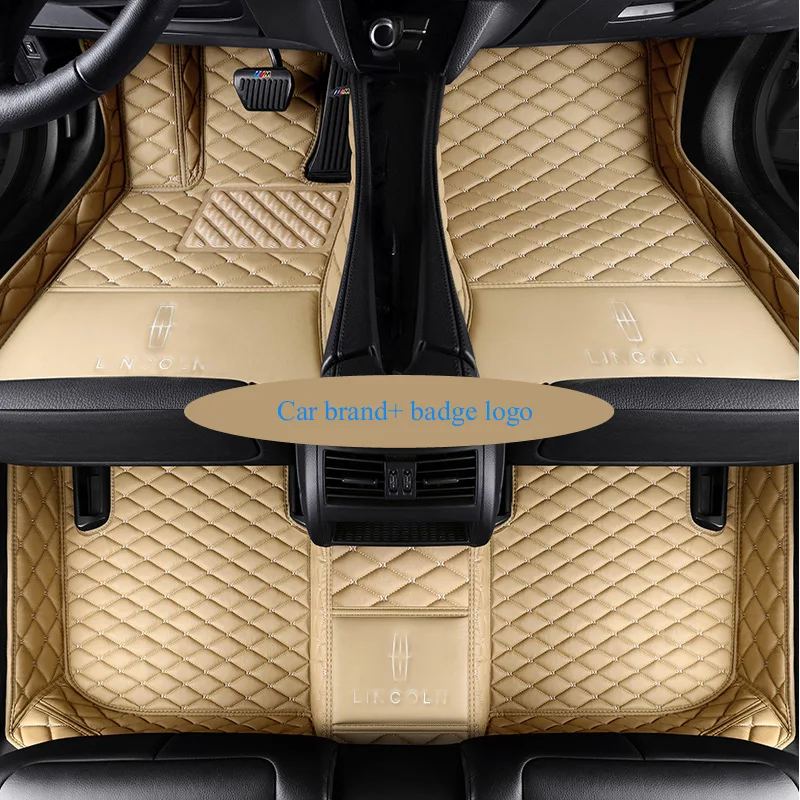 

Special custom car floor mats for Kia LOGO Sorento Sportage Optima K5 Forte Cerato K3 Cadenza waterproof leather carpet liners