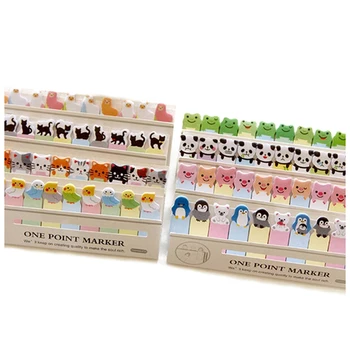 

Memo Sticker Cartoon Animal Sticker Memo Bookmark Marker Tab Flags Index Sticky Notes