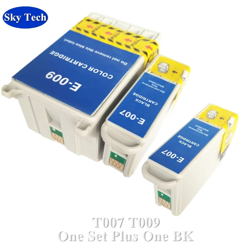 Качественный совместимый чернильный картридж для принтера Epson T007 T009 Stylus Photo 900 / 1270