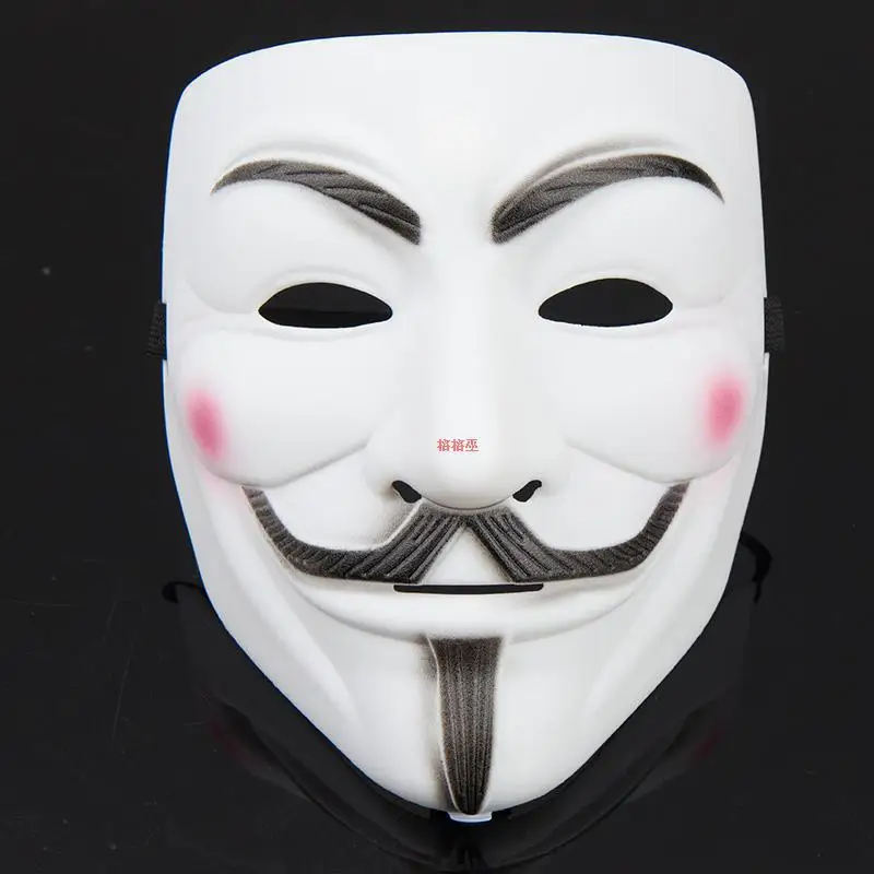 Factory direct sale Movies V for vendetta theme face white mask