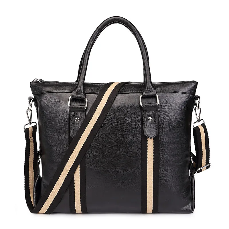 2017 Men Casual Briefcase Business Shoulder Leather Messenger Bags Computer Laptop Handbag Men's Travel Bag Handbags Crazy Horse 2016 men casual briefcase business shoulder bag computer laptop handbag bag leather messenger bag luxury brand men s travel bags