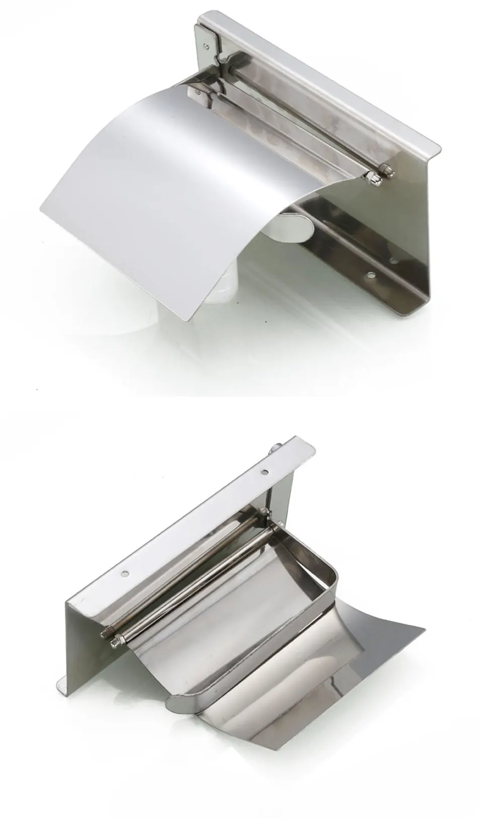 Держатель для туалетной бумаги антикоррозийный держатель для туалетной бумаги из нержавеющей стали с подставкой для телефона настенный держатель для туалетной бумаги