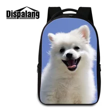 Dispalang мужские 3D Животные Собака Печать школьные книги сумки милые домашние собаки ноутбук рюкзак для женщин подростков девочек back pack mochilas
