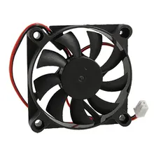 โปรโมชั่น! Hot Desktop PC กรณี DC 12V 0.16A 60mm 2 PIN Cooler Cooling พัดลม(China)