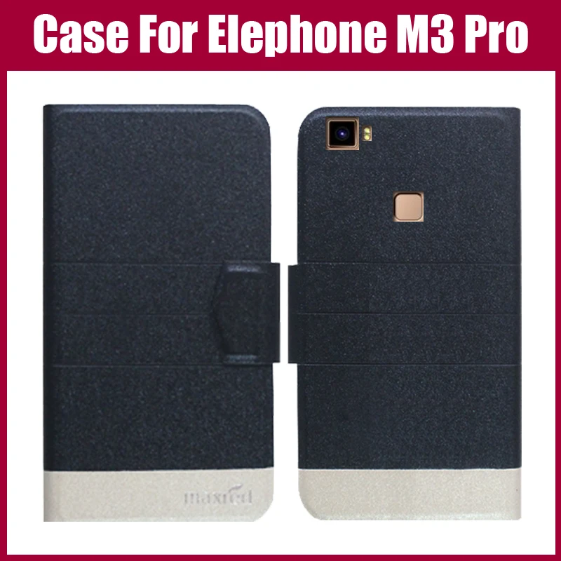 

Hot Sale! Elephone M3 Pro Case New Arrival 5 Colors Fashion Flip Ultra-thin Leather Protective Cover For Elephone M3 Pro Case