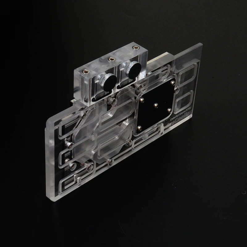 Syscooling GPU Блок красочный vga блок воды для компьютера графический|gpu block|vga water blockwater
