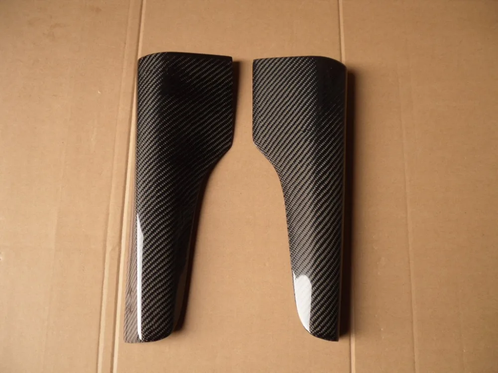 

Carbon Fiber Side Skirt Addon Spat Cover For Evolution EVO 7 8 9