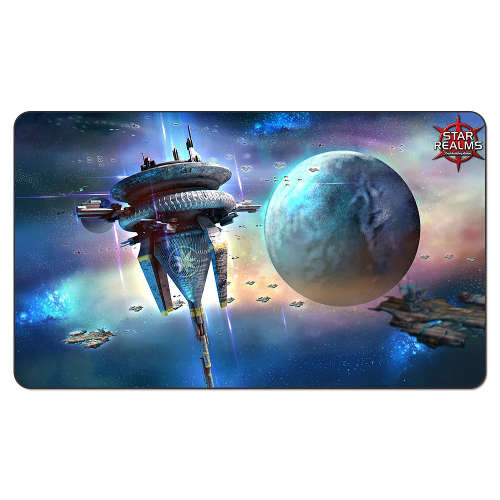 

(Star Realms Board Game Playmat) Card Games Playmat Dupont Custom Mousepad Board Games Big Cartoon Play Mat Free Storage Bag