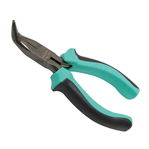 

Free Shipping ProsKit PM-755 Bent Nose Plier (135mm) Wire Cutter, hands tool cutting pliers