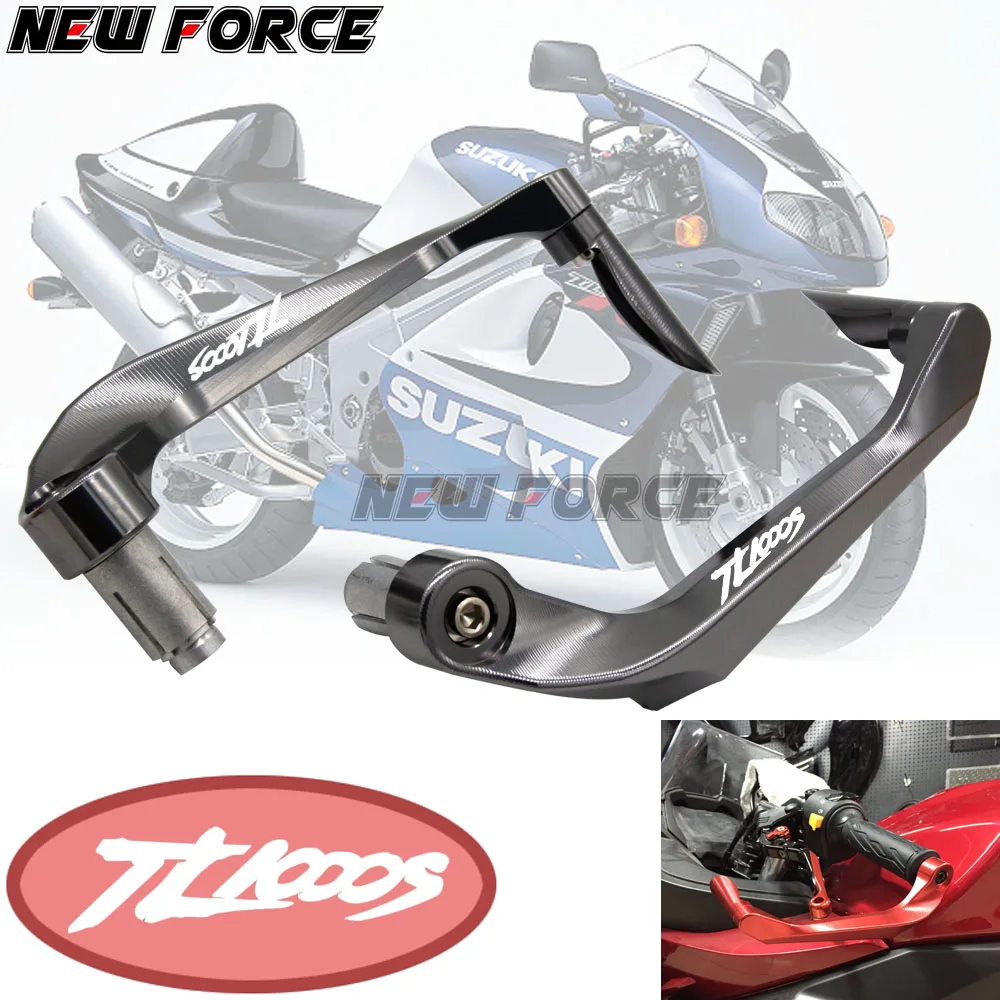 

Universal 7/8" 22mm Motorcycle Handlebar Brake Clutch Levers Protector Guard For SUZUKI TL1000S TL 1000 S 1997-2001 1998 1999