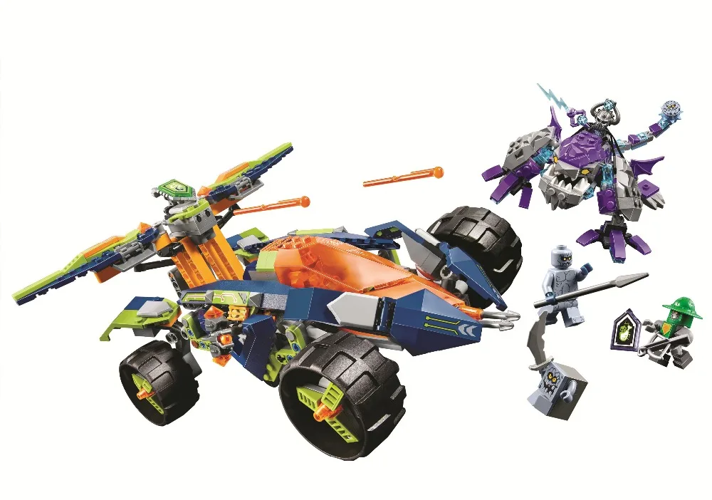 

10704 614pcs Marvel Super Hero Nexo Knights Aaron's Rock Climber Building Block Bricks Toy Children Gift Compatible With Legoe