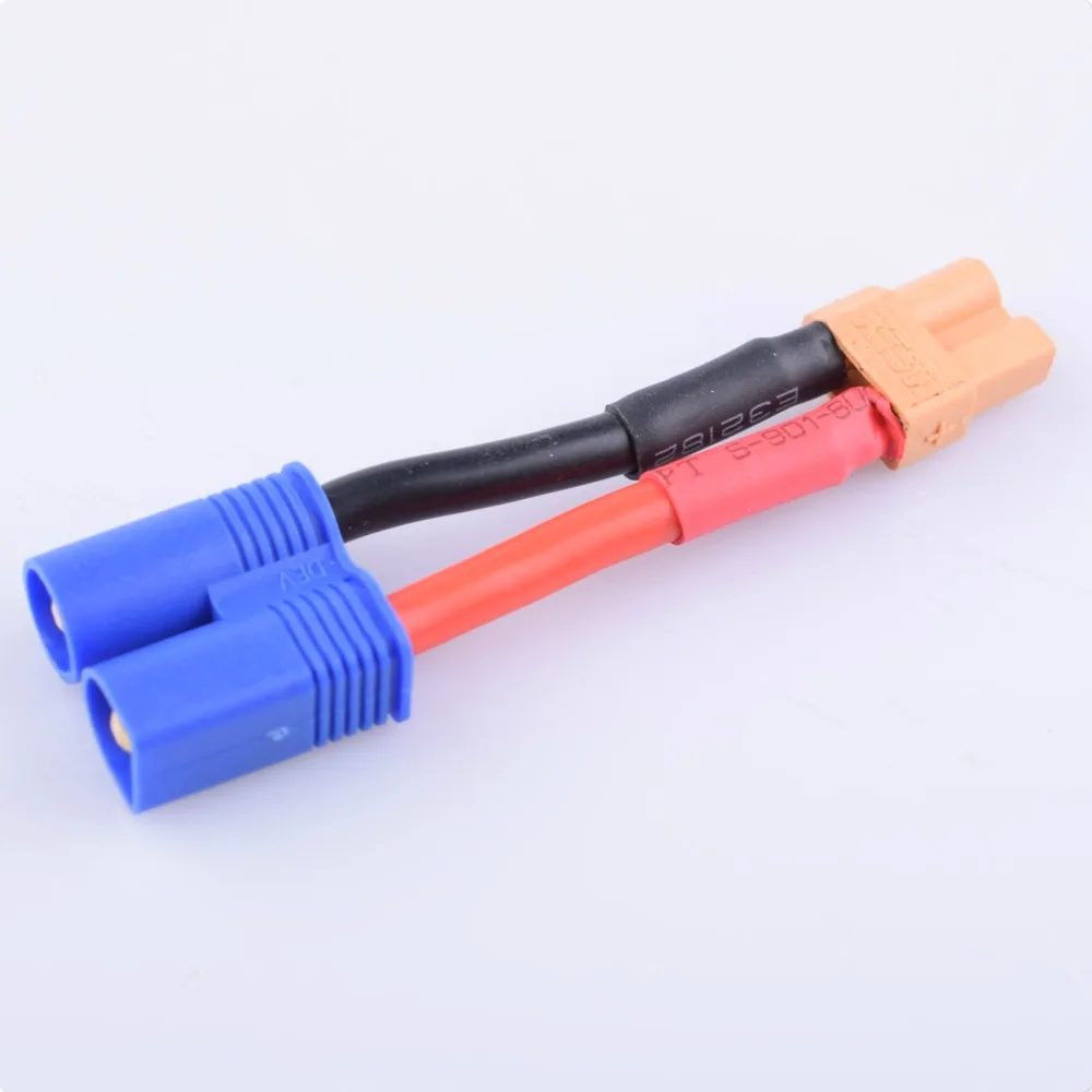 

EC3 Male Plug to XT30 Female rc charger adapter Converter Adapter for Battery,Charger,Motor,ESC