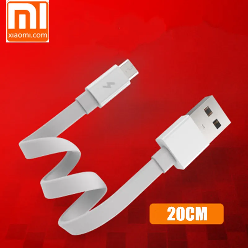 

Original 20CM White Xiaomi Charger Cable for redmi 5 plus 4x note 5 6 pro 4 4a 5a 6a s2 Micro usb cable charge mobile power