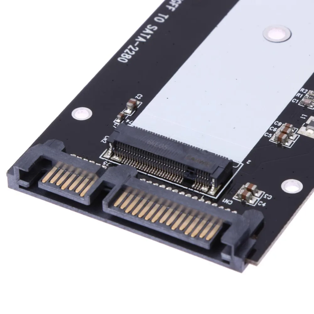 Ключ M.2 NGFF SSD SATA 2," 7+ 15 22 контактный разъем конвертер адаптер карты для Intel ультрабук для ADATA 2230 2242 2260 2280