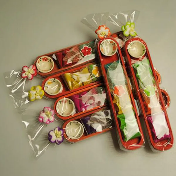 

Thailand Aromatherapy With Tower Incense Holder And Multicolor Pagoda Incense