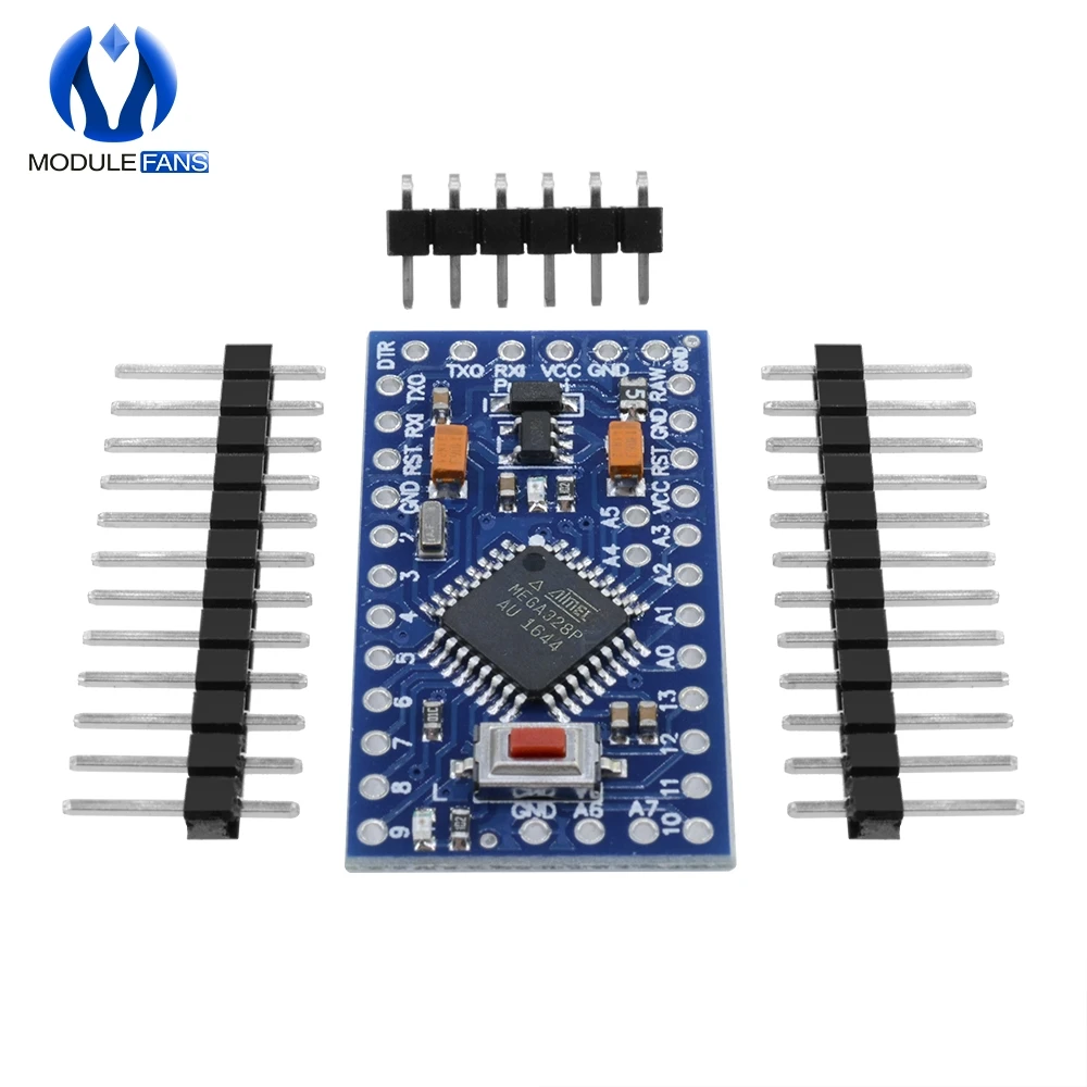 Pro Mini Atmega328 3.3V 8M 5V 16M Replace ATmega128 for Arduino Compatible Nano