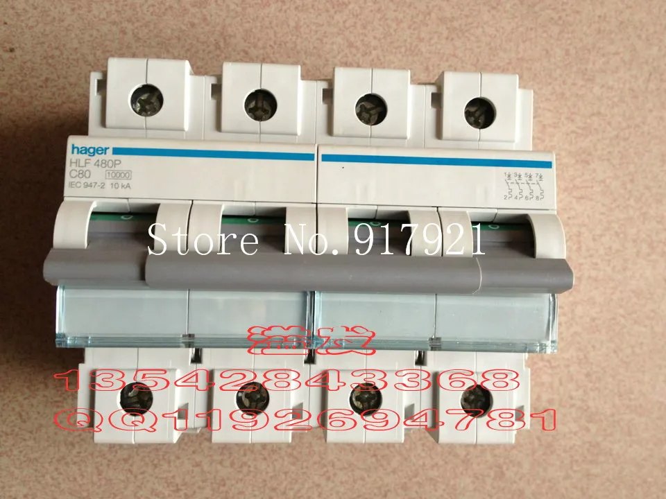 

[ZOB] Hagrid HLF480P 4P80A air switch 10KA