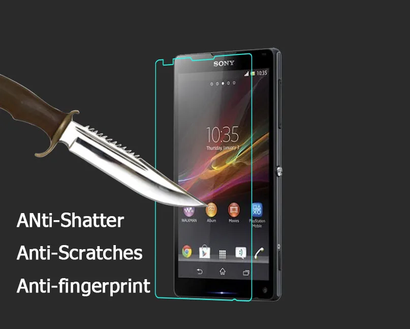 Премиум Закаленное стекло пленка для Sony Xperia L C2104 / ZL L35h стеклянная V LT25i M C1904