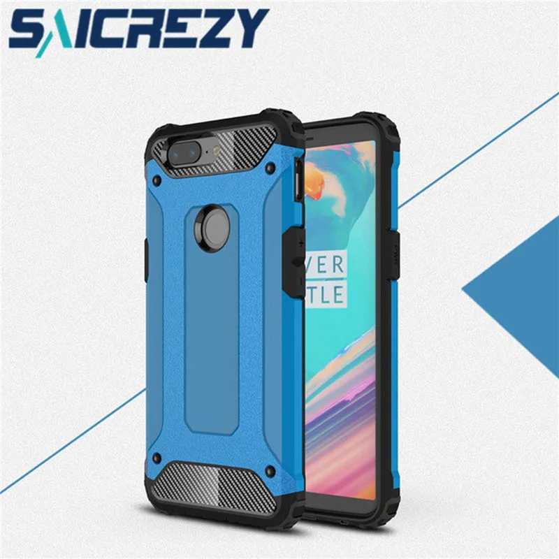 

For Oneplus 5T 6T case cover funda Oneplus 6 Luxury Shockproof One plus 6 bumper protect for one plus 5 5t smartphone case cover