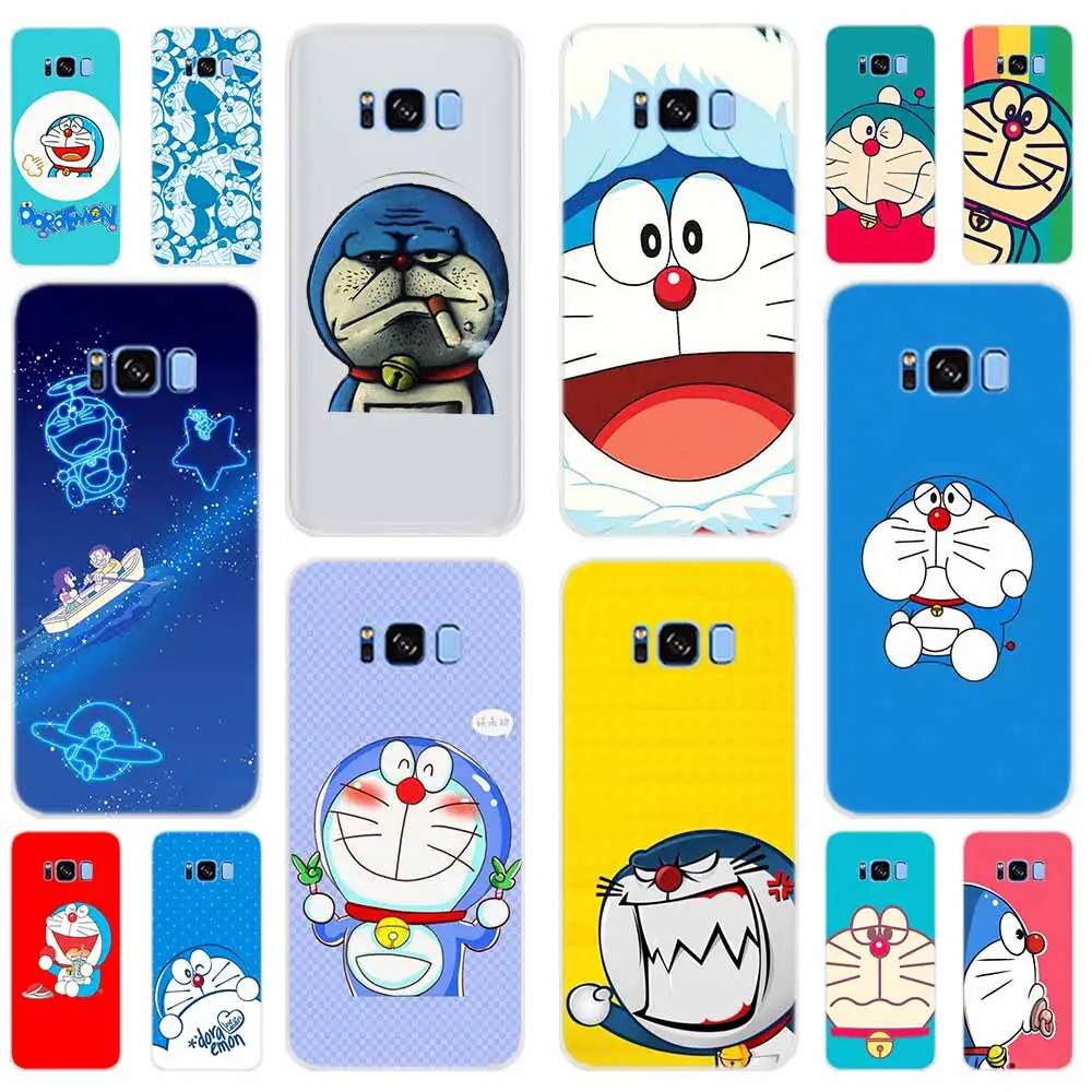 Чехол с узором Doraemon для телефона Samsung Galaxy S8 S9 S10 S20 S30 Plus Uitra Lite Cover S10E S7 Edge Uitra|Бамперы|