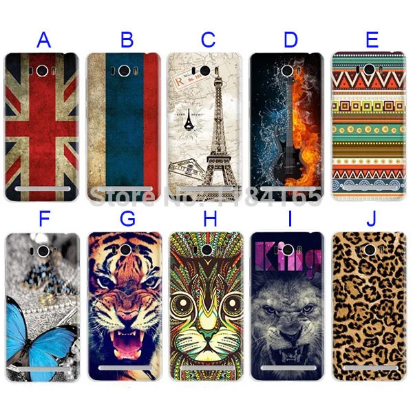TPU Case for ASUS Zenfone Max ZC550KL 5.5 inch 10 Cartoon Colorful Patterns Color Painting Soft Skin Gel Phone Back Cover |