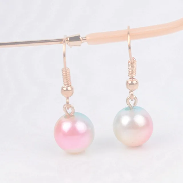 2018 Original New Color Pearl Earrings Simple Fashion For 2018 Original New Color Pearl Earrings Simple Fashion For Women Necklace Suit Bride Seven