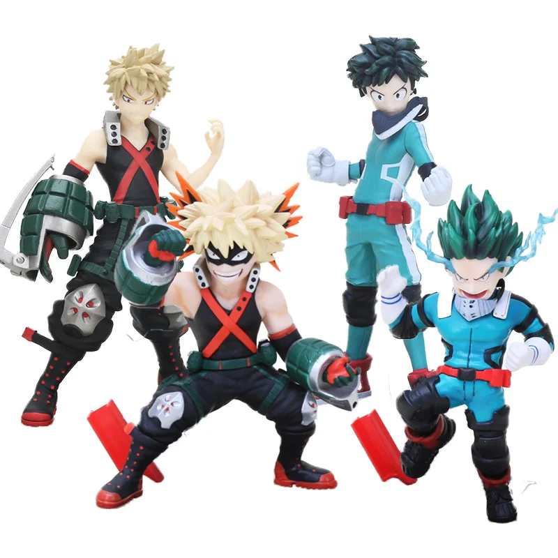 2018 14 17 см мой герой Академии игрушки Lzuku Midoriya DXF рисунок Bakugou Katsuki Ochako Tenya
