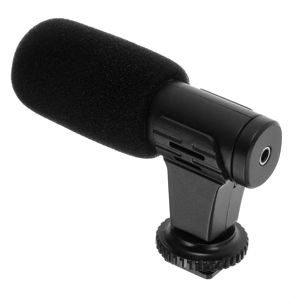 

Pro Stereo Mini Microphone MIC-06 1/4" Mic Uni-direction for Digital Camera DC
