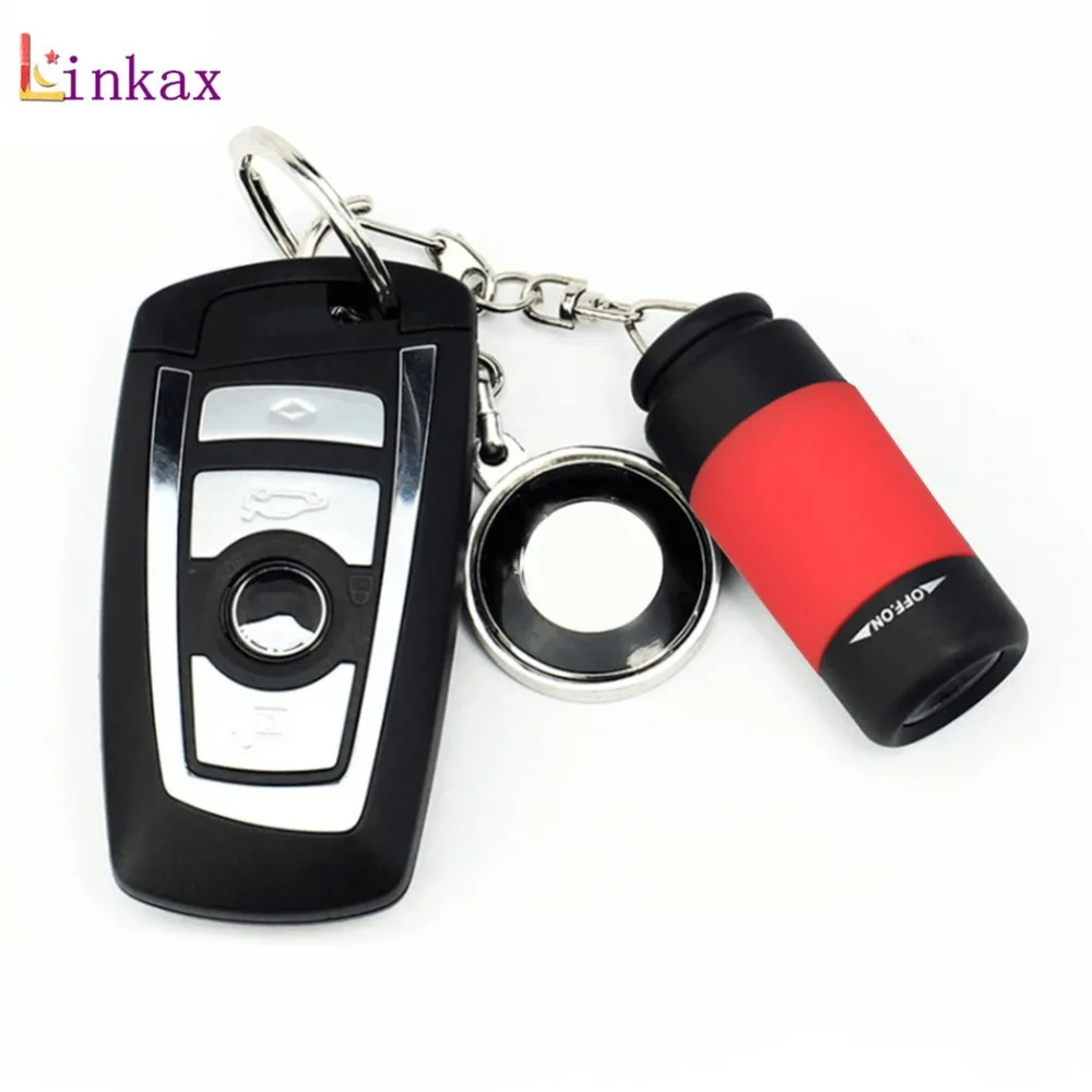 

Mini USB Rechargeable Flashlight EDC Pocket Torch 0.3W LED Keychain Light Multicolor USB Handy Lantern Linternas