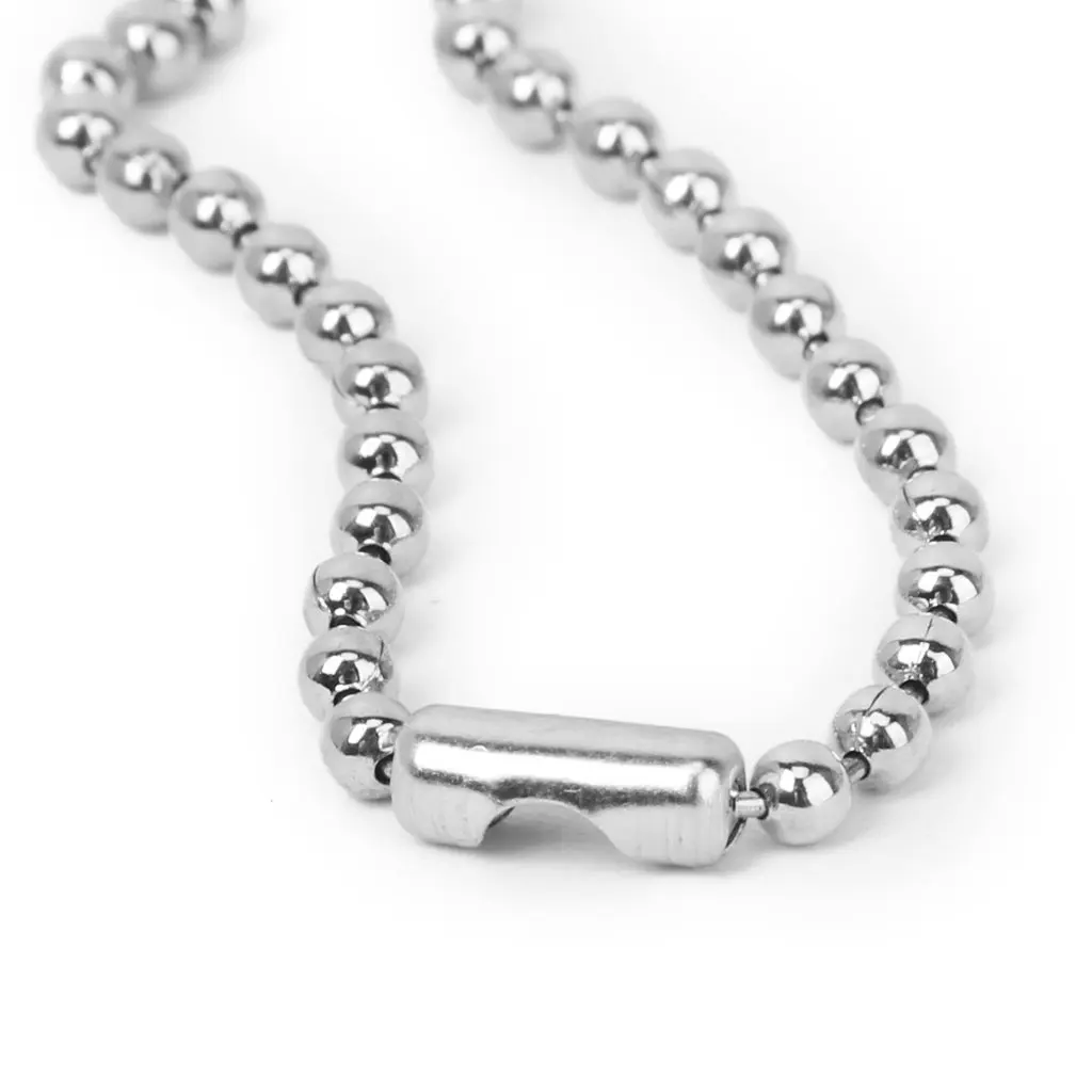 100 pieces Ball Chain Connector Clasp Fit 2.4 mmin Stud Earrings from