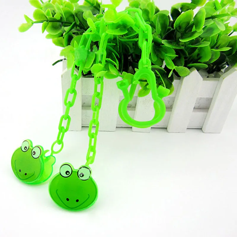 

Baby Pacifier Chain Suitable Pacifier Holder Soother Chain Drop-Resistant Belt Plastic Strap Baby Pacifier Clip Nipple VCR17 P50