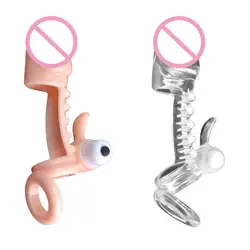 Мягкая насадка на пенис наконечник пенис расширитель интимные Товары для Для мужчин рукав насоса Секс-игрушки для взрослых Секс-игрушки