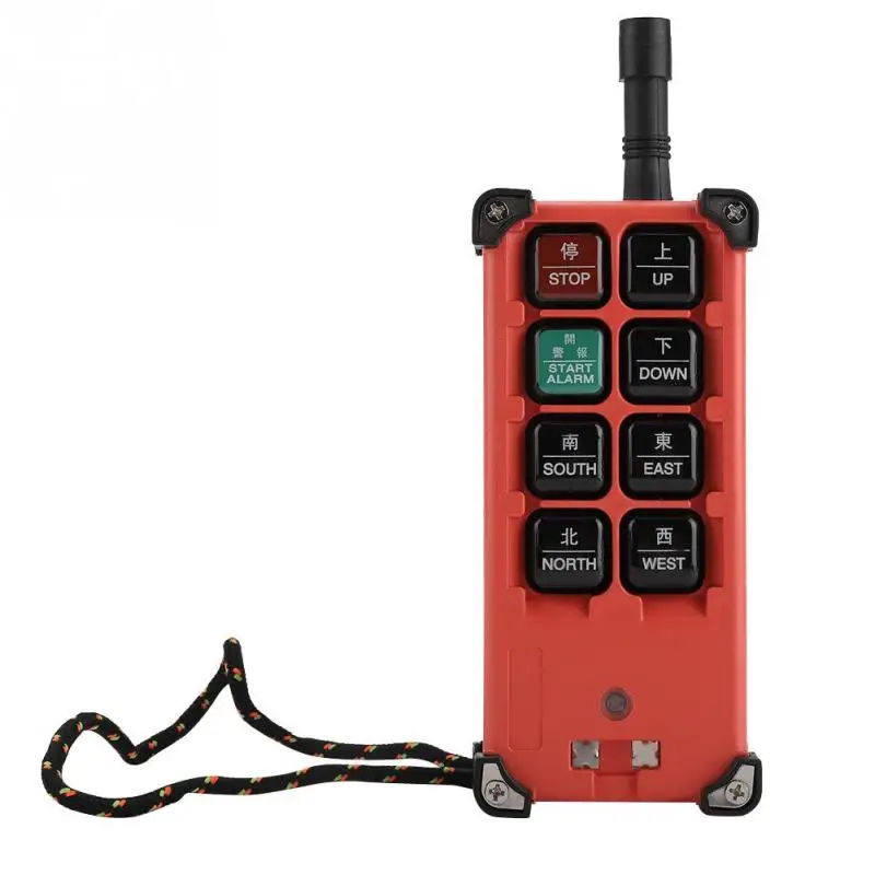 

Crane Remote Control Transmitter 8 Key Heavy Duty Crane Industrial Wireless Remote Control Transmitter Kit Hot