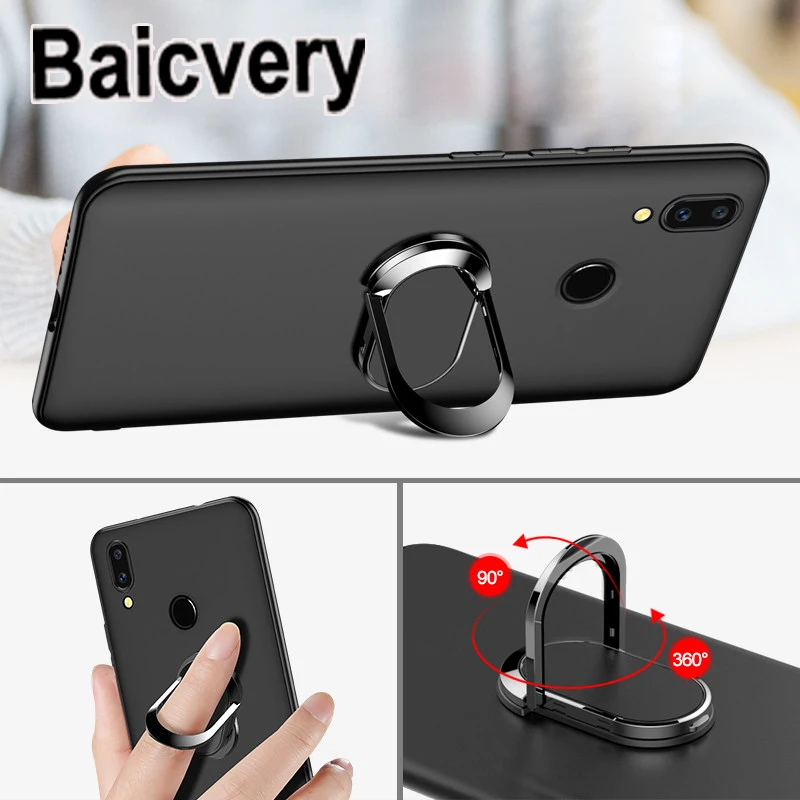 

Car Holder Case for Xiaomi Redmi Note7 Note 7 Magnetic Ring Cover for Xiaomi Redmi Note 7 6.3"