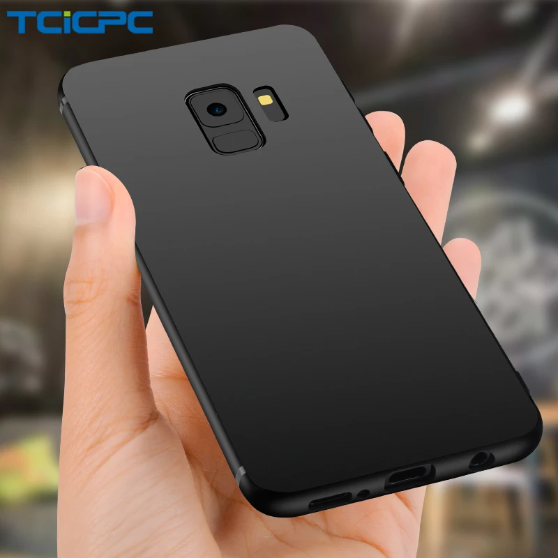 TCICPC For Samsung Galaxy S9 Case Silicone Luxury Slim Matte TPU Soft